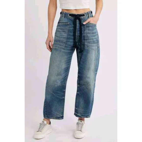 We the Free Moxie Barrel Jeans - Picture 1 of 3